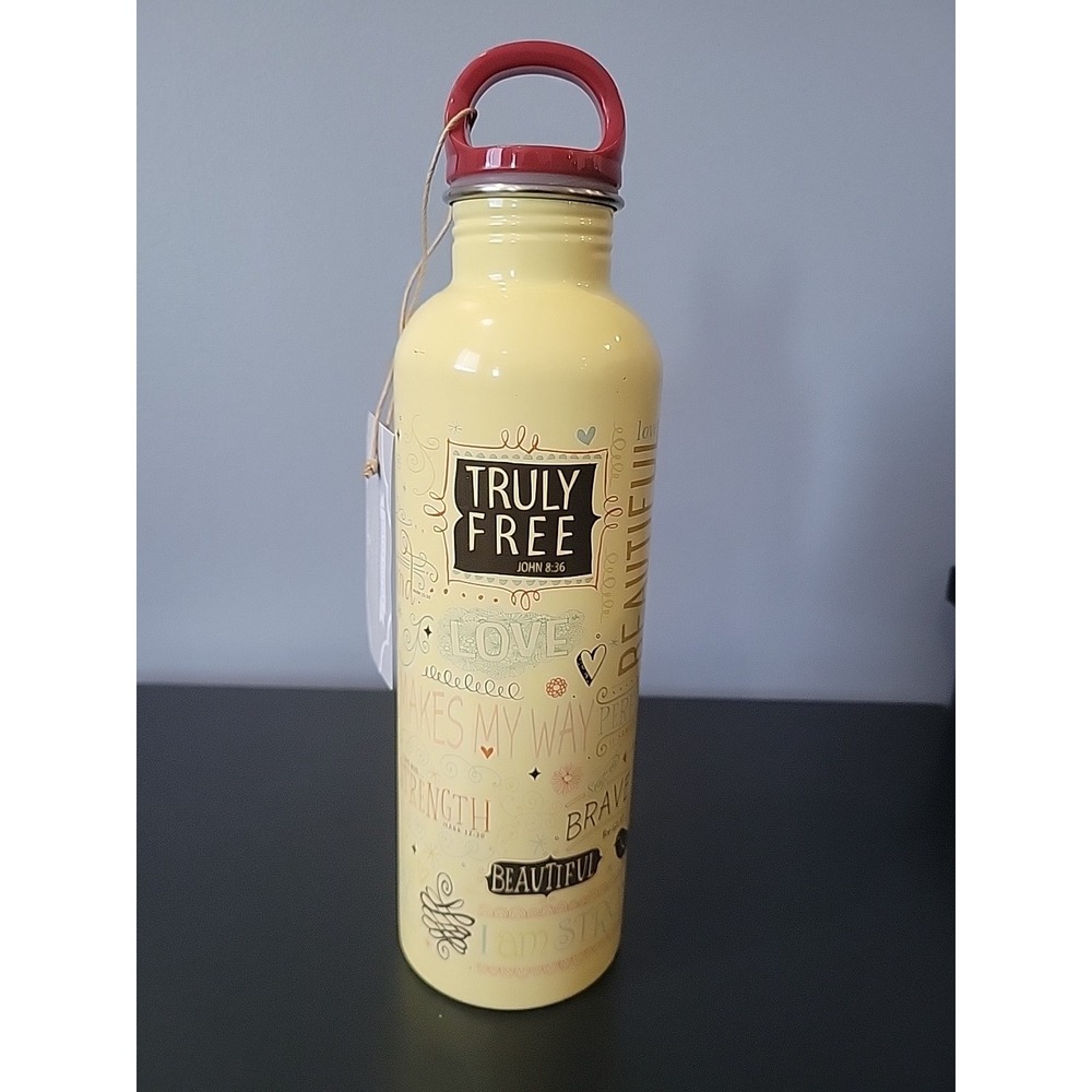 DaySpring Inspirational/ Religous Bible Verses Metal Water Bottle